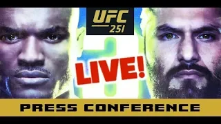 UFC 251 Post-Fight Press Conference: Kamaru Usman vs Jorge Masvidal  | LIVE