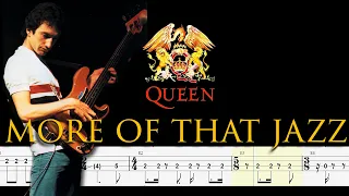 Queen - More Of That Jazz (Bass Line + Tabs + Notation) By John Deacon