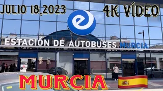 [4K video 2023] Estación Autobús de Murcia España 🇪🇸