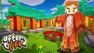 I Built the Turning Red Home in Minecraft!! - Afterlife SMP Ep. 13