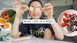 What I Ate In A Week (Healthy + Realistic)