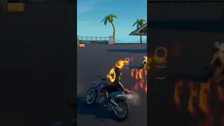 Fortnite : Ghost Rider Attack 😂 #fortnite #creative #marvel