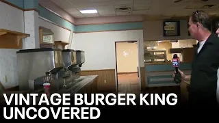 Vintage Burger King restaurant discovered in Delaware Mall