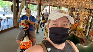 The Grand Carousel at Knoebels! Brass Ring Carousel