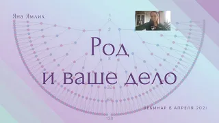 Род и ваше дело: запись вебинара