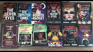 FNAF - FULL BOOK COLLECTION UPDATED SHOWCASE 2015-2020 ALL 12 BOOKS!