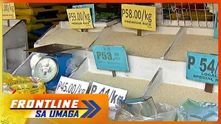 Ilang retailers, walang maibentang tig-P41 at P45 na bigas | Frontline Sa Umaga