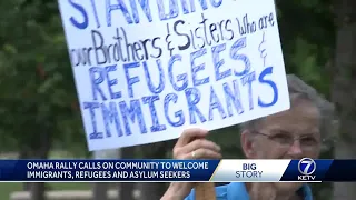 Omaha rally calls on community to welcome immigrants, refugees and asylum seekers