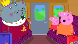 Peppa Pig Goes On A Royal Train Ride | Kids TV And Stories