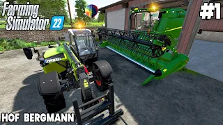 WELCOME to my new NEW Farm | Hof Bergmann | Farming Simulator 22 | Episode 1