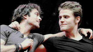 Ian Somerhalder and Paul Wesley loving each other (all cut together in one video)