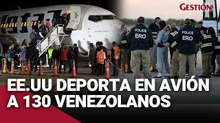 Llega a VENEZUELA primer avión de VENEZOLANOS DEPORTADOS de ESTADOS UNIDOS| Gestión