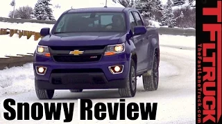 Chevy Colorado Z71 4x4 Duramax Snowy Mountain Pass Review: How Snow Worthy Is the Colorado?