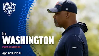 Eric Washington on Bears Defense: "I like the attitude out there" | Chicago Bears