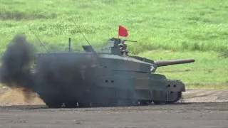 2018 富士総合火力演習予行 戦車火力！ これが日本の戦車じゃ～～！