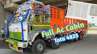 Full Ac Tata 4825 Truck || Full Ac cabin || New Gill Truck Body Patran || 9417039257