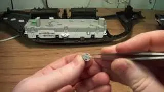 How to replace dash illumination micro light bulbs on a car and SAVE