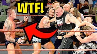 10 Moments WWE Wrestlers LOST CONTROL ON LIVE TV!