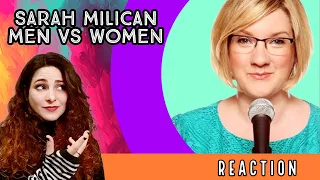 SARAH MILICAN - Men Vs Women - REACTION!