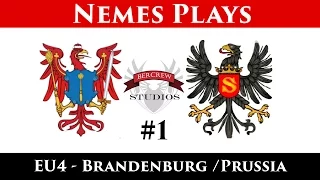 EU4 Brandenburg / Prussia Cossacks Ironman - Episode 1 [Europa Universalis 4]