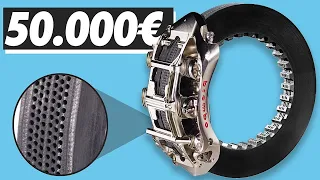 ¿Por qué estos frenos de F1 cuestan más 50.000€?