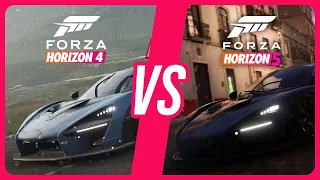 Forza Horizon 5 10th Anniversary - FH4 vs FH5 Intro Comparison