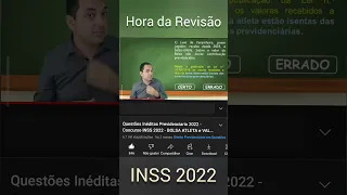 Previdenciário INSS 2022