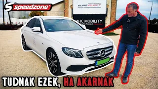 Speedzone használtteszt: Mercedes-Benz E300de (2019): Tudnak ezek, ha akarnak