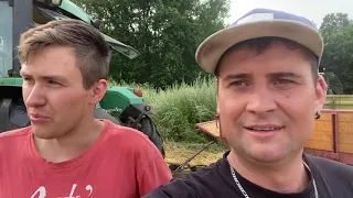 #7 Lohnervlog / Crossover mit Niklas/ Stroh und Heu fahren