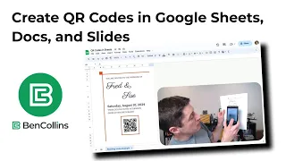 Create QR codes in Google Sheets, Docs, and Slides