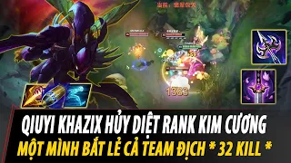 RANK 1 KHAZIX CN - QIUYI KHA'ZIX JG VS GRAVES | CN DIAMOND