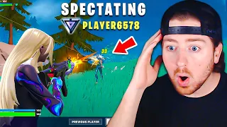 I Spectated a SILVER RANK Fortnite Lobby!