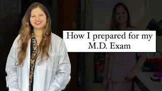 How to study for Exams - My MD exam journey