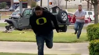 Video shows bystander take down drunken driver who killed off-duty Texas police officer