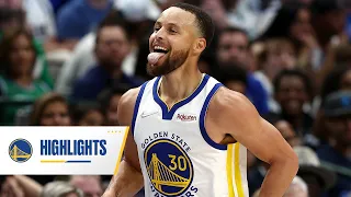 Stephen Curry  and Andrew Wiggins Lead Warriors Over Mavericks | May 22, 2022