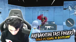 Arifbakhtiar Fast Fingers Solo Vs Squad In Bootcamp