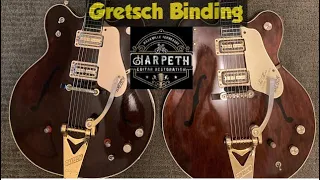 Replacing A Chunk Of Binding - Gretsch