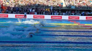 World Record 100 free Stile 46" 86.. Roma.. European Championships.  POPOVICI DAVID