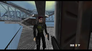 GoldenEye 007 N64 Walkthrough - Cradle Hardmode - 00 Agent