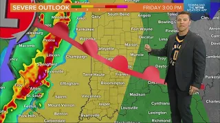 Live Doppler 13 forecast | Noon update for Thursday, May 23, 2024