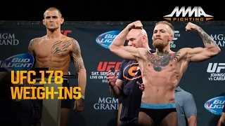 UFC 178 Weigh-In Highlights