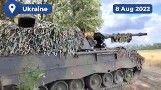 Ukraine's German Howitzers PzH-2000  Roll Into Action Against Russian Forces 🇷🇺🏹🇺🇦