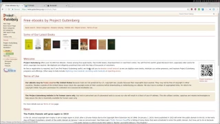 Project Gutenberg ·· Browse the oldest digital library with tons of free books