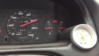 500hp 98 Turbo CIVIC 140MPH FLYBY/ACCELERATION