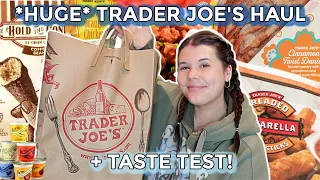 *HUGE* TRADER JOE'S GROCERY HAUL // SPRING 2024 (with prices)