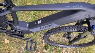 Cube Reaction Pro black´n´grey 15" Bosch Performance CX Motor E-Bike Modell 2021