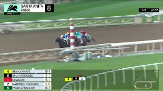 Santa Anita Park Carrera 8 (The Sham Stakes Gr.3) - 8 de Enero 2023