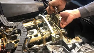 Replacing Timing Chain & Cam Adjuster Kit on Mercedes Benz M271 Engine