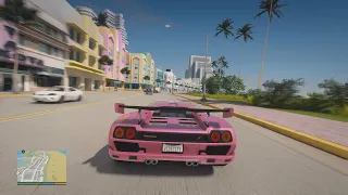 GTA: Vice City 2020 Remastered Gameplay - PS5 Level Next-Gen Graphics! [GTA 5 PC Mod]