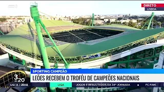 #SportingCampeão - Entrega Taça Campeão Nacional 2023/24 - RTP3